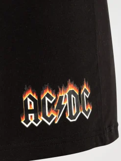 Boxer ACDC homme noir