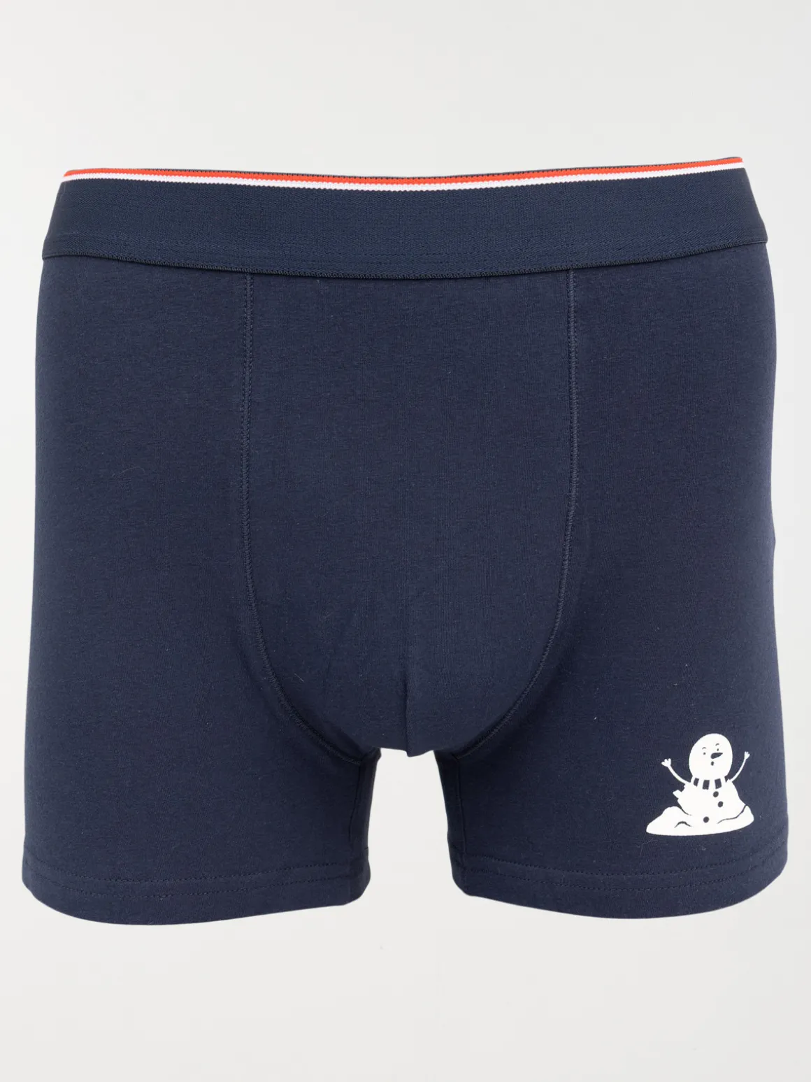Boxer bonhomme de neige homme
