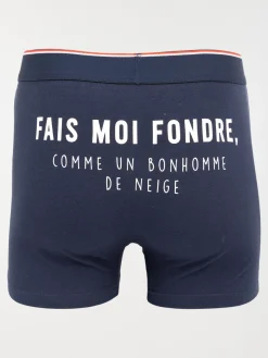 Boxer bonhomme de neige homme