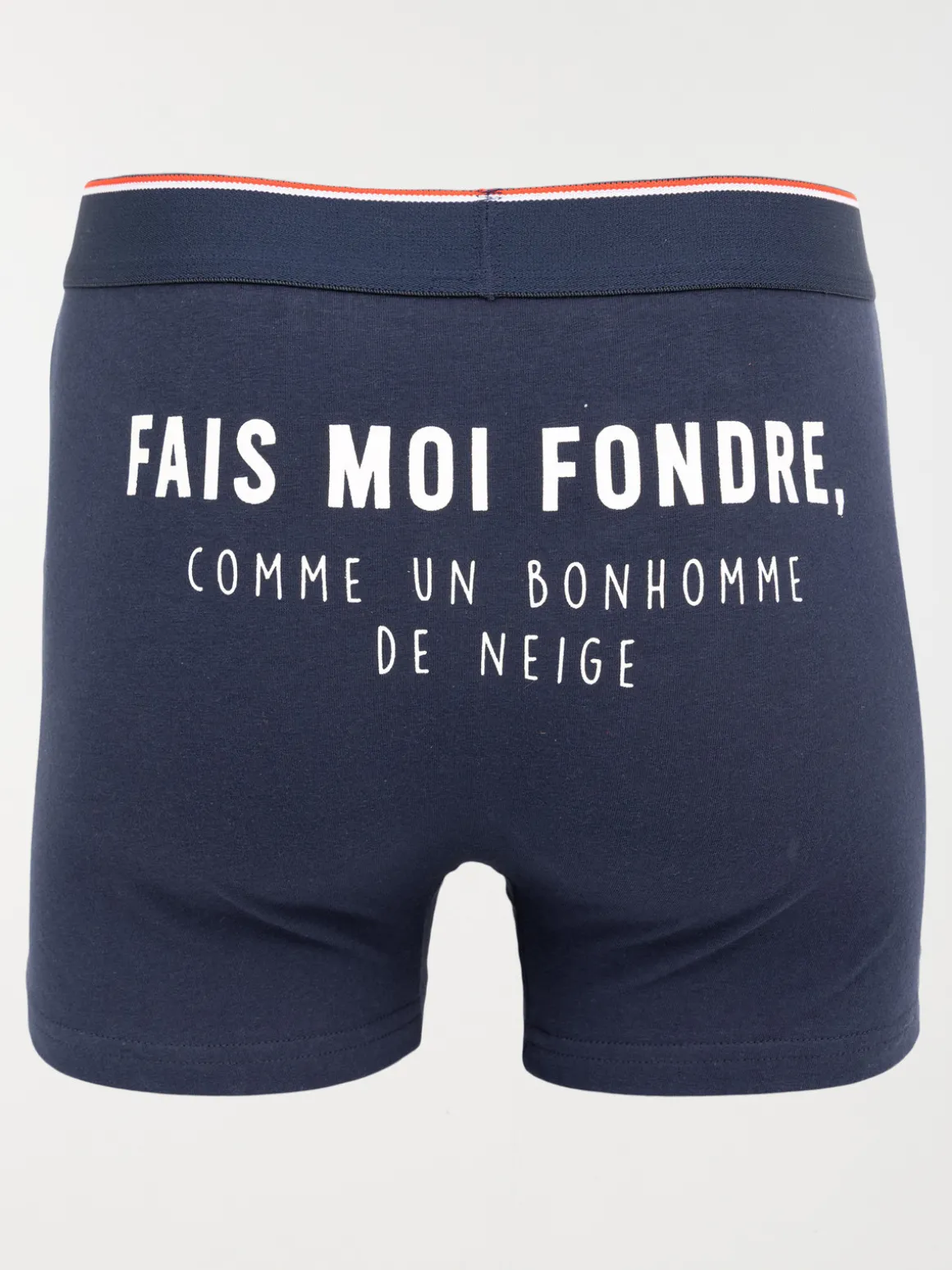 Boxer bonhomme de neige homme