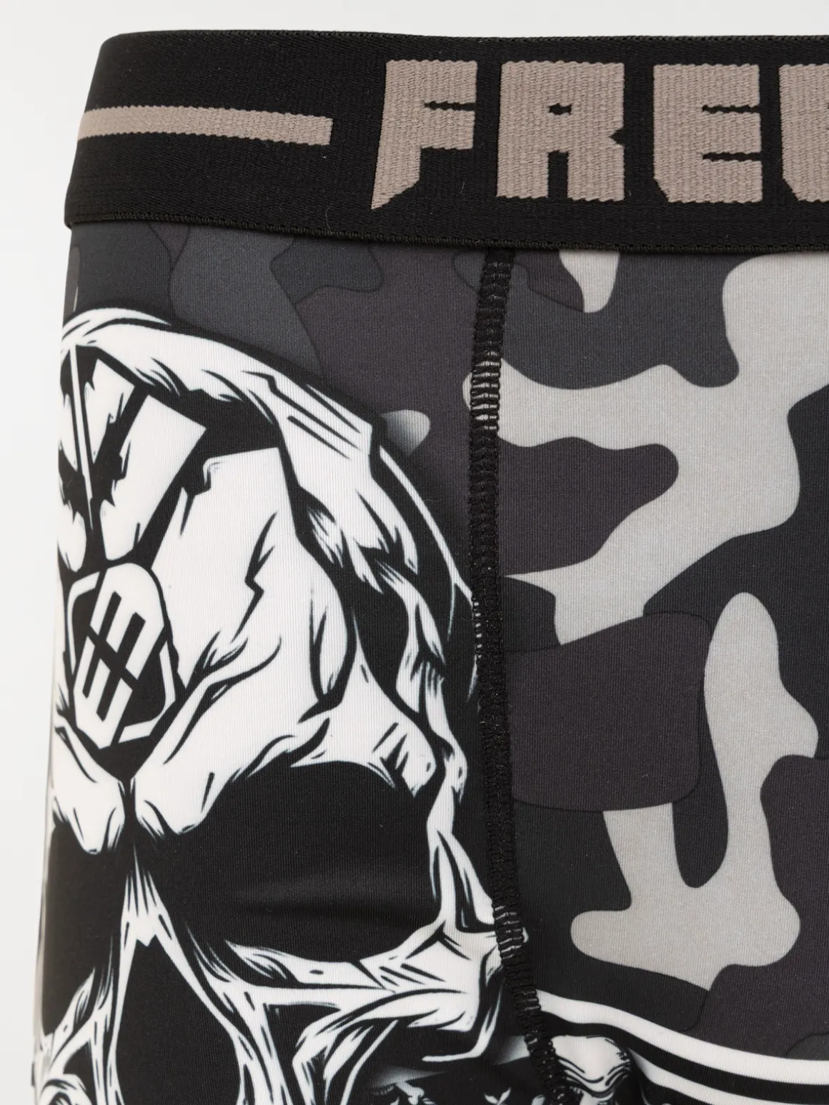 Boxer FREEGUN tête de mort homme