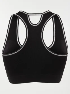 Brassière sport noire femme