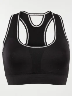 Brassière sport noire femme