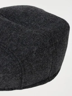 Béret gris chiné homme