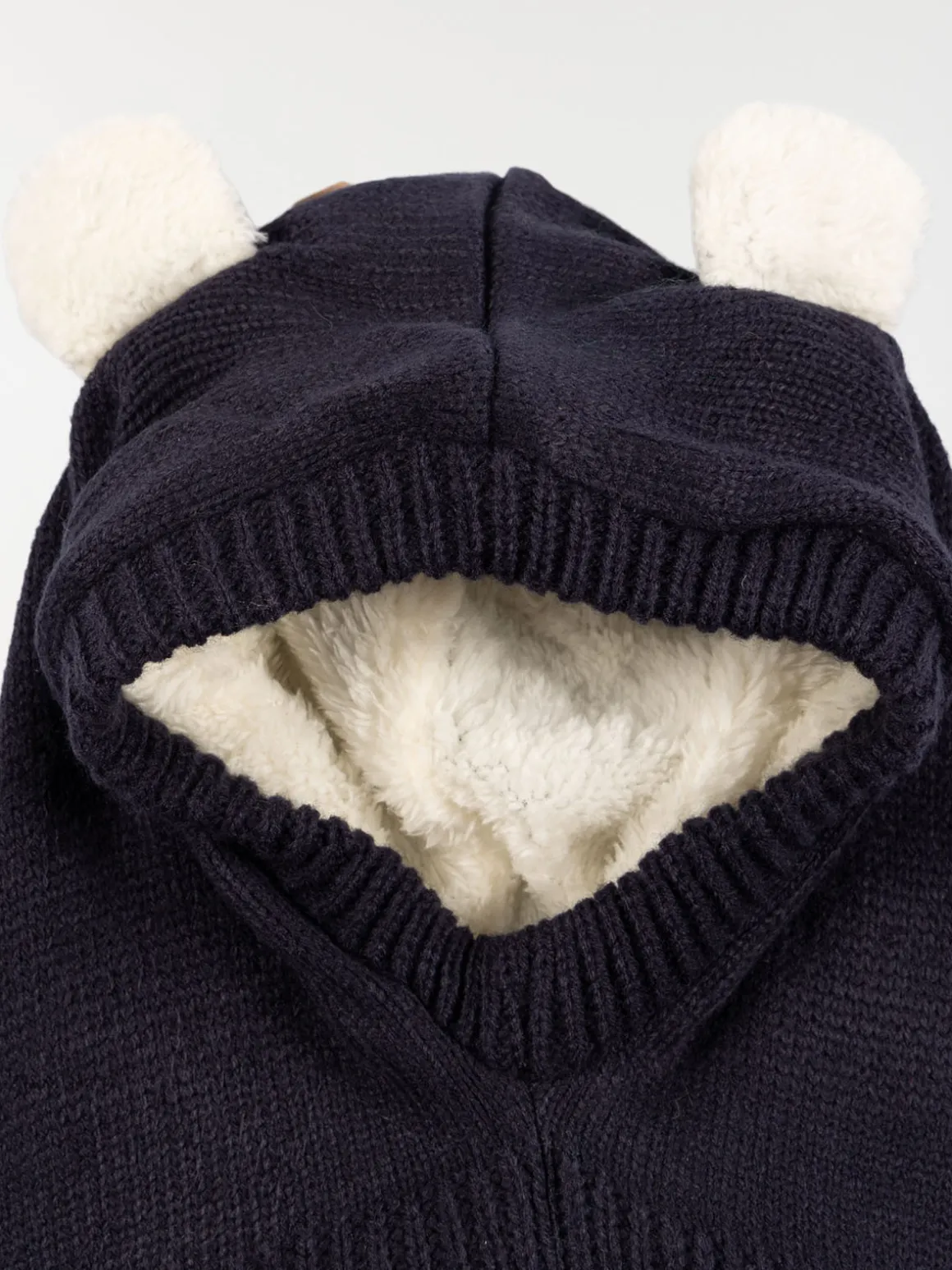 Cagoule bébé marine navy
