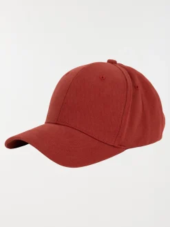 Casquette coloris rougie homme