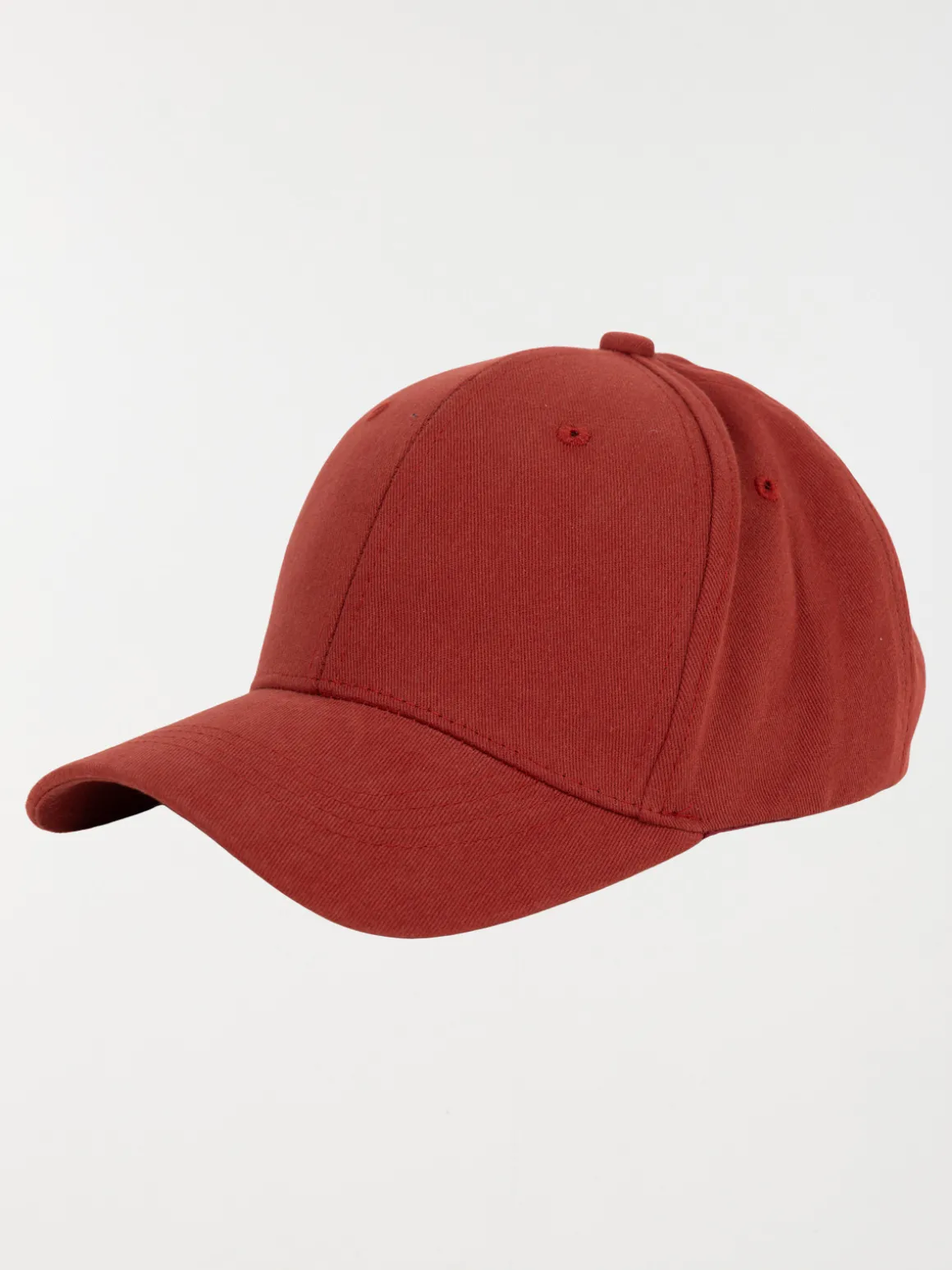 Casquette coloris rougie homme