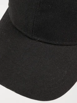 Casquette noire unie homme