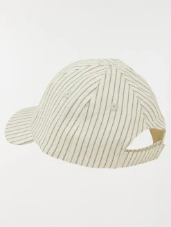 Casquette rayée broderie palmier garçon