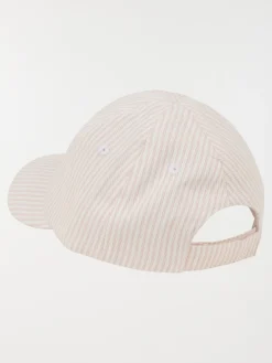 Casquette rayée soleil brodé fille