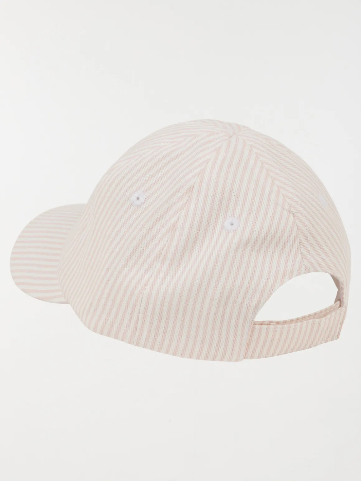 Casquette rayée soleil brodé fille