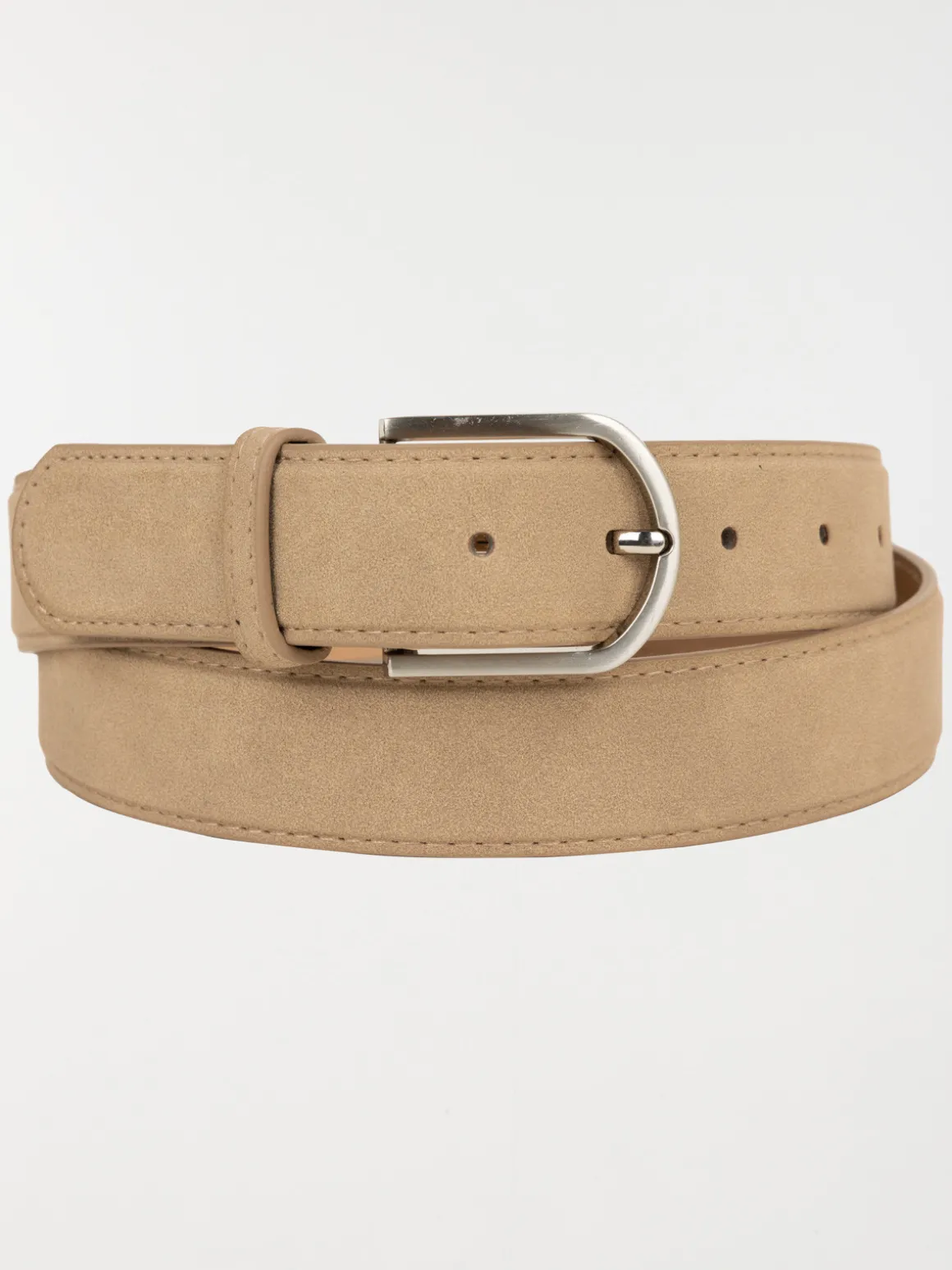Ceinture beige homme