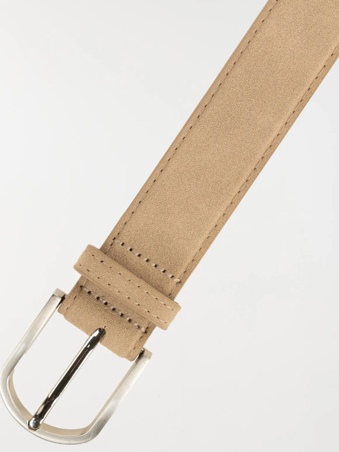 Ceinture beige homme