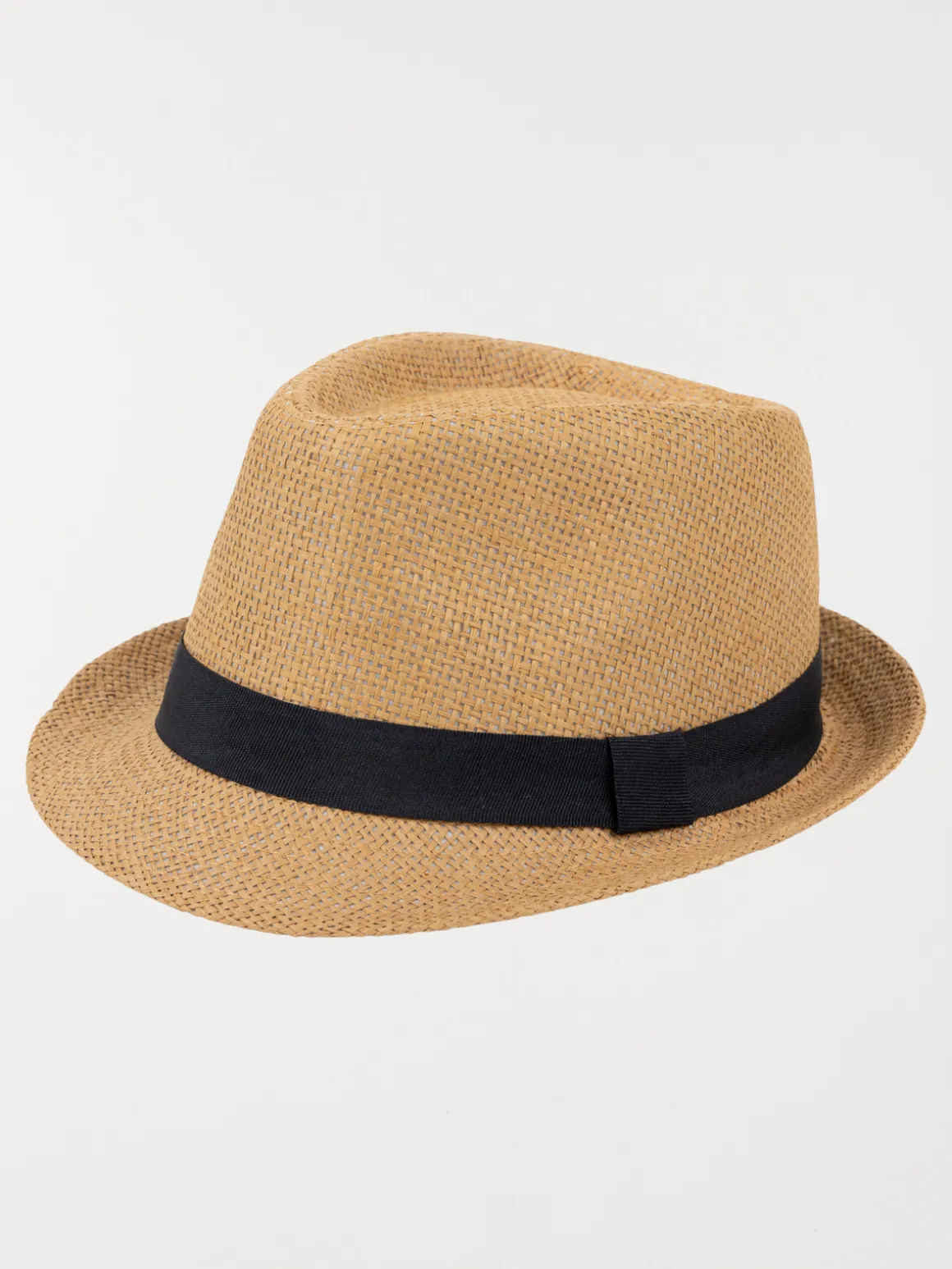 Chapeau paille ruban marine navy garçon