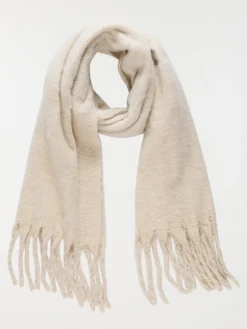 Écharpe coloris lin femme