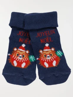 Chaussettes de noël hérisson bébé