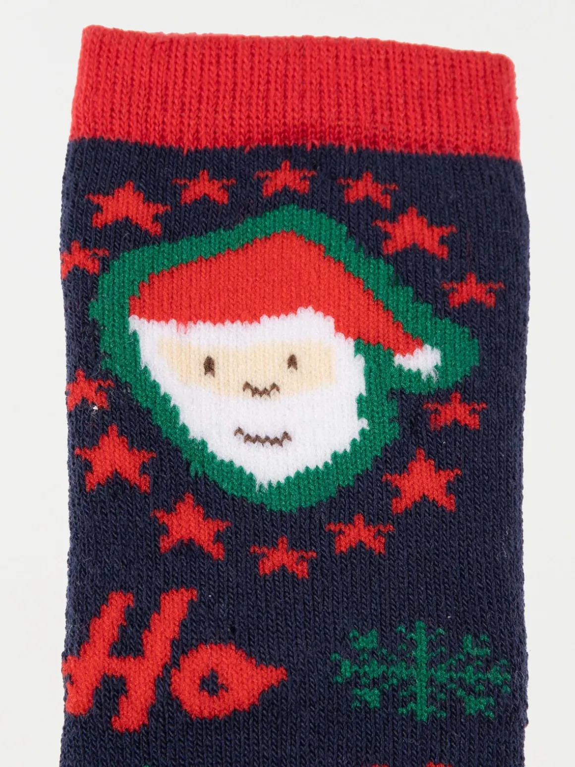 Chaussettes de Noël imprimées bébé