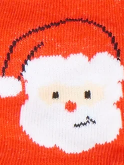 Chaussettes de Noël pieds formés bébé
