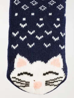 Chaussettes douces chat fille