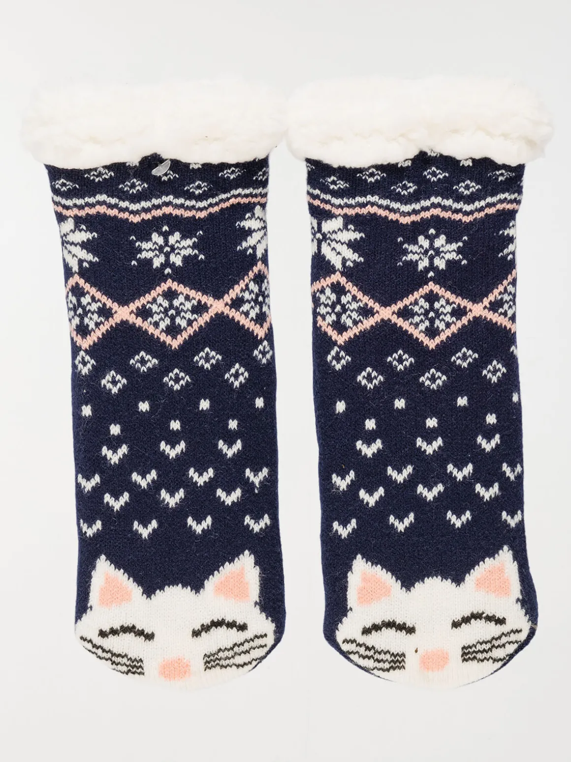 Chaussettes douces chat fille