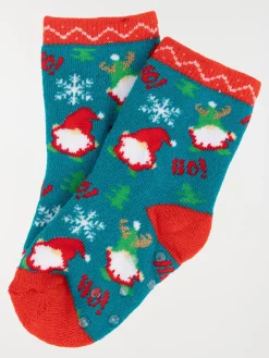 Chaussettes motif de noël enfant