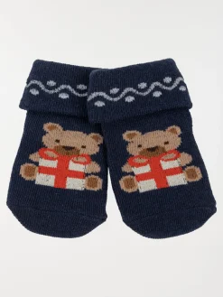 Chaussettes ourson et cadeau bébé
