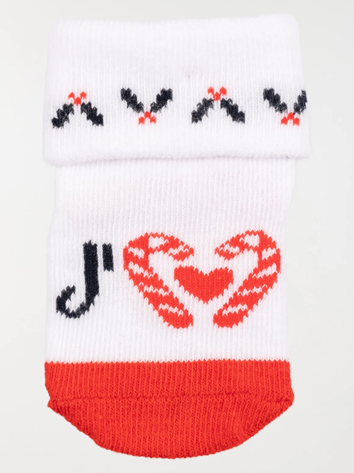 Chaussettes papa noël bébé