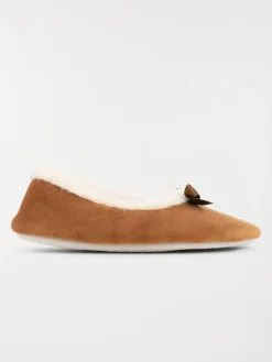 Chausson ballerine fourré femme (37-42)