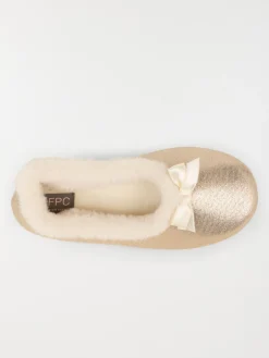 Chausson ballerine noeud femme (37-42)