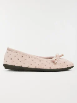 Chausson ballerine rose femme (36-41)