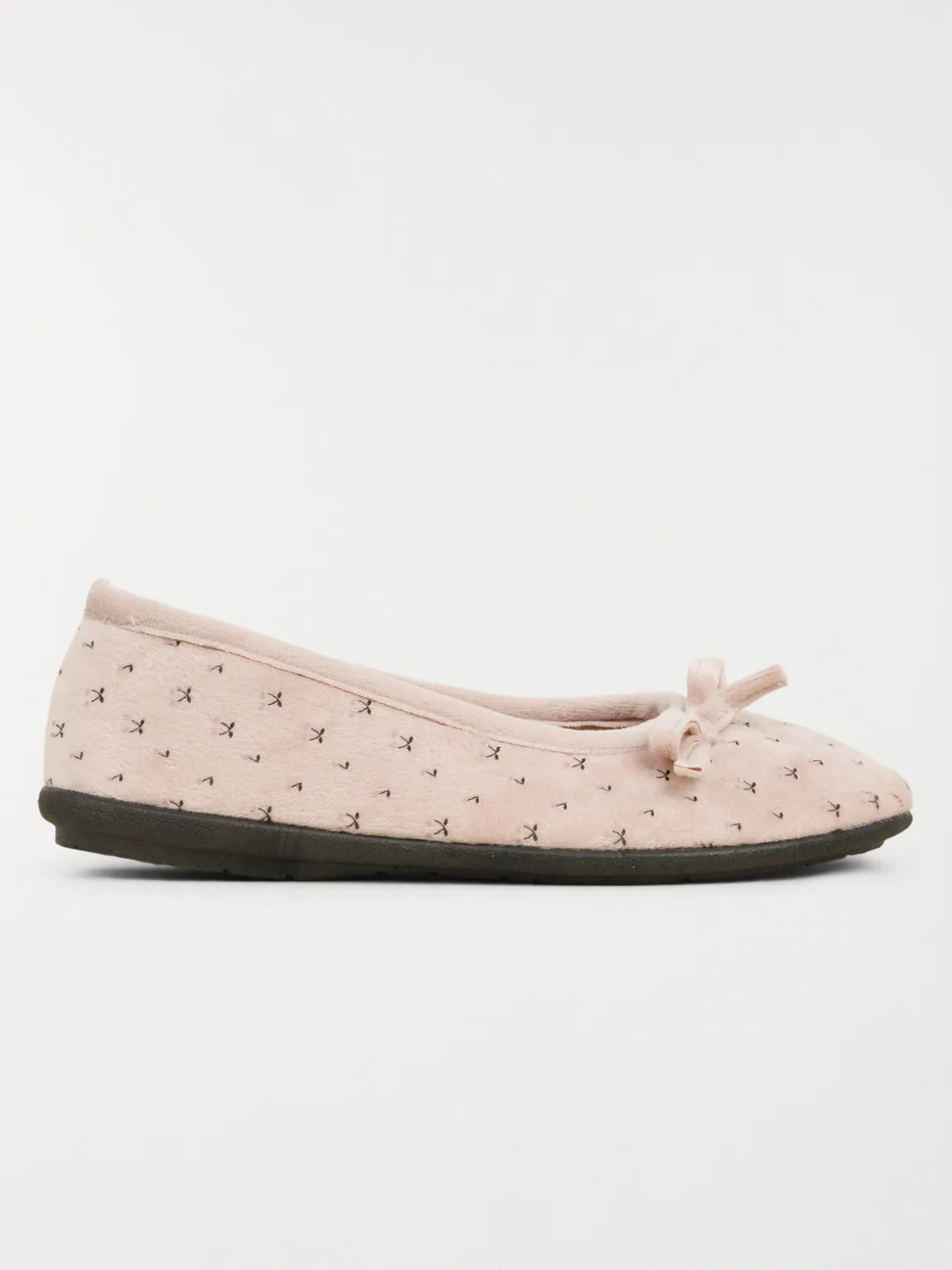 Chausson ballerine rose femme (36-41)