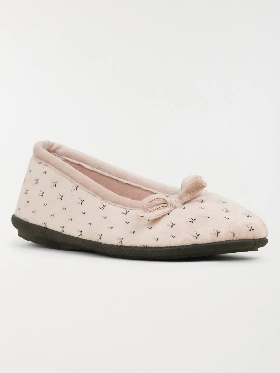 Chausson ballerine rose femme (36-41)