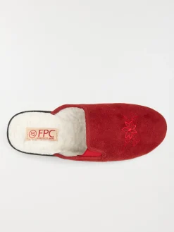 Chausson bordeaux femme (36-41)