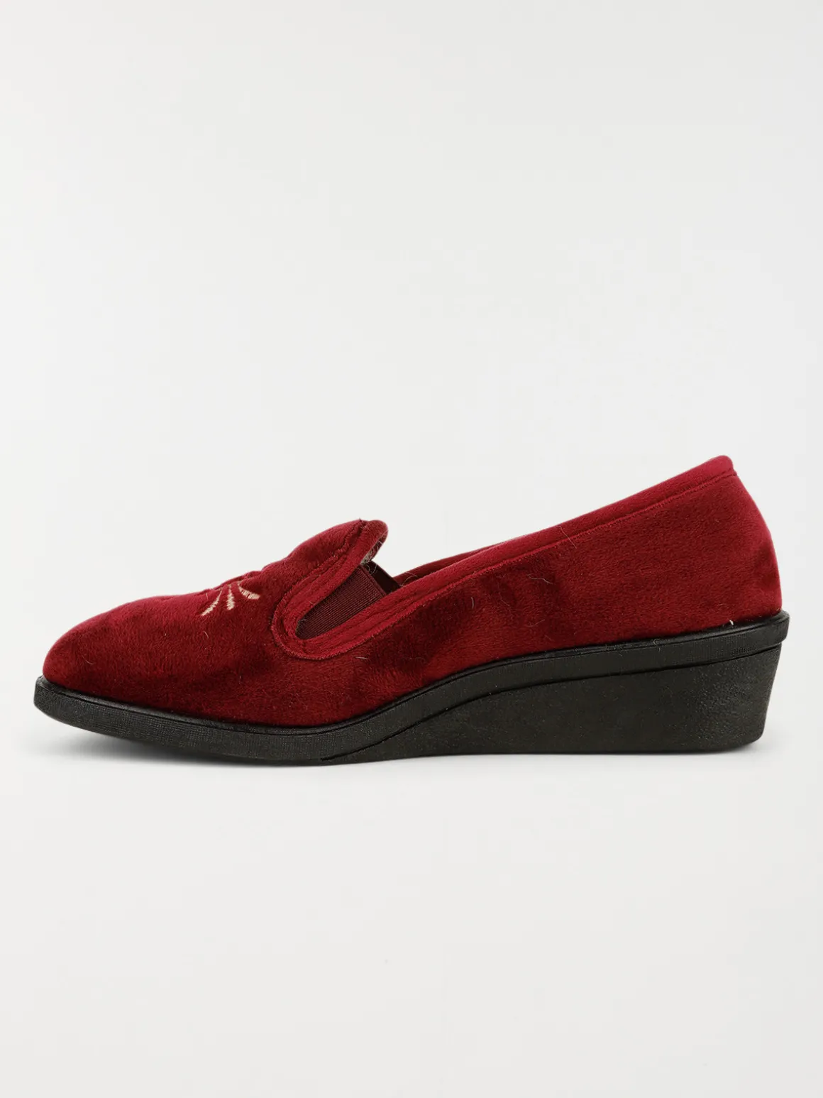 Chausson bordeaux femme (36-41)