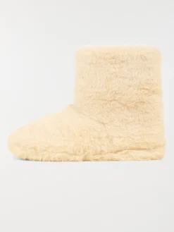 Chausson botte beige femme (36-41)