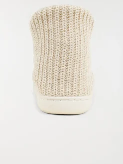 Chausson botte femme beige (36-41)