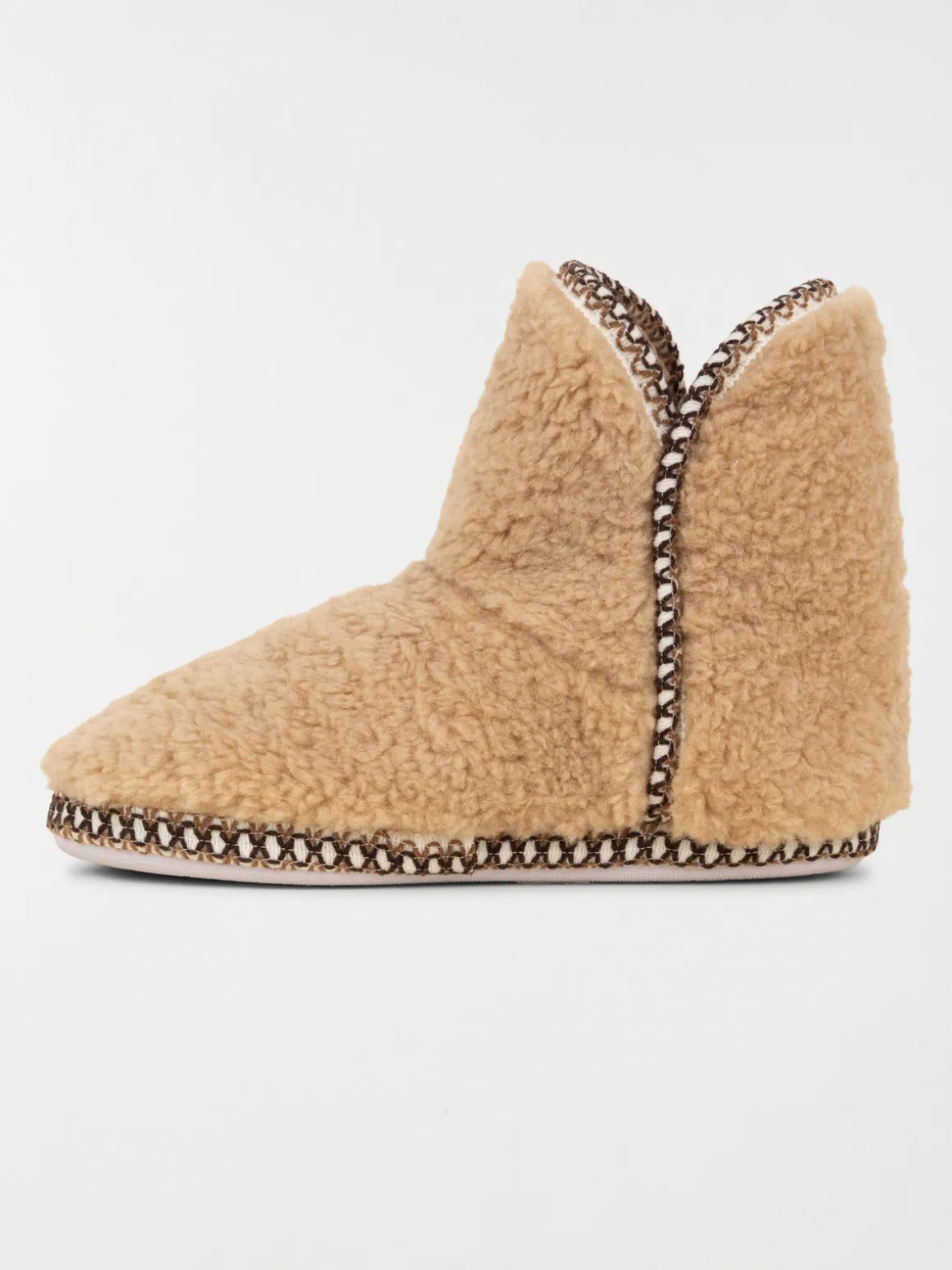 Chausson botte femme camel (36-41)