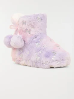 Chausson botte multicolore fille (31-35)