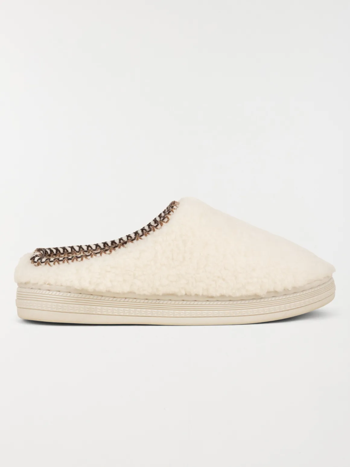 Chausson doux écru femme (36-41)