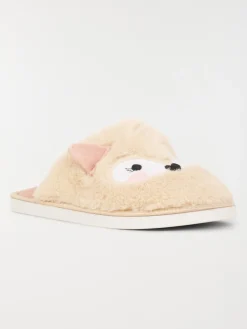 Chausson faon beige (36-41)