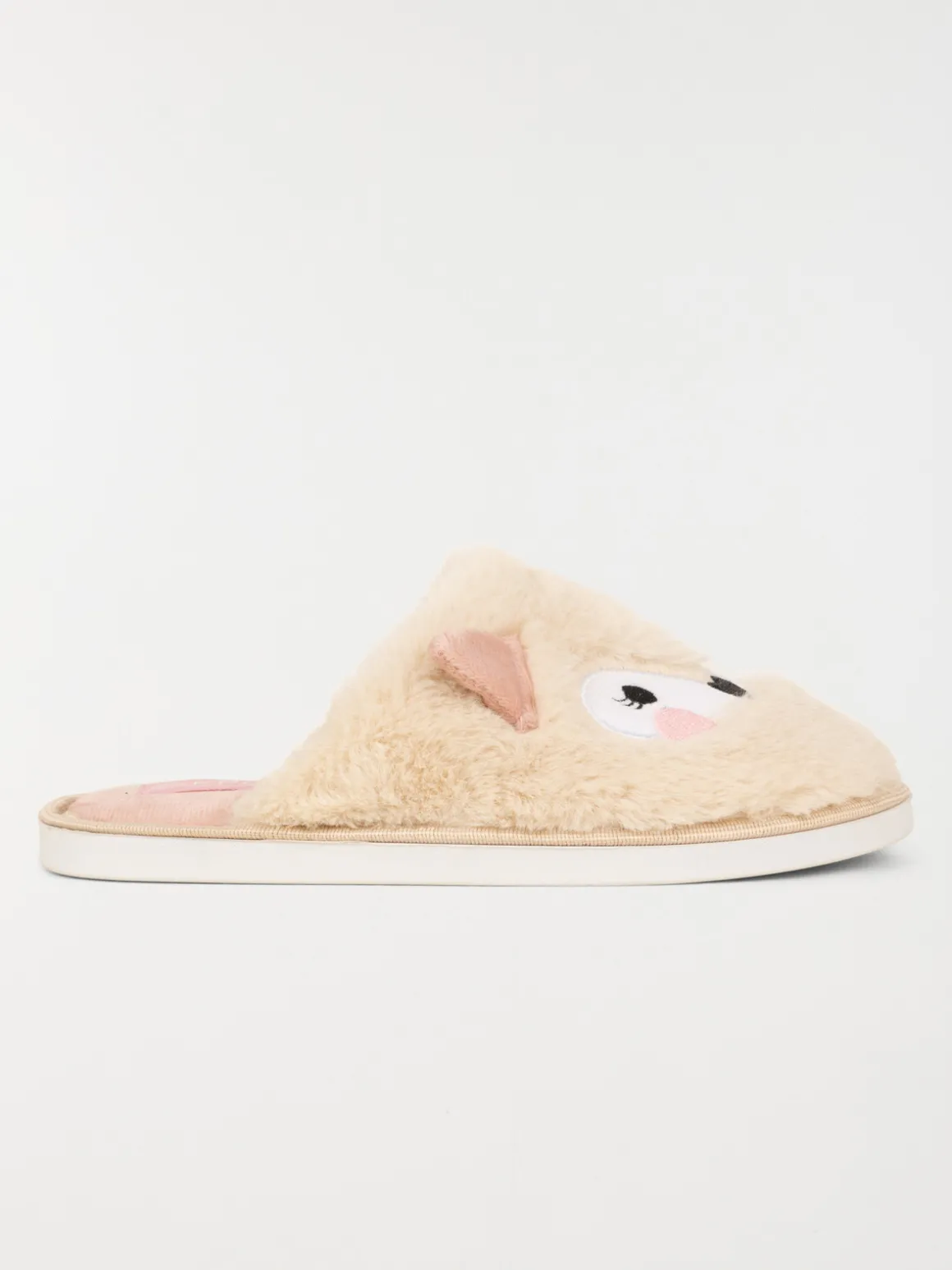 Chausson faon beige (36-41)