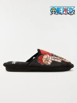 Chausson garçon One Piece noir (33-39)