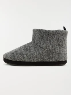 Chausson homme botte gris (40-46)