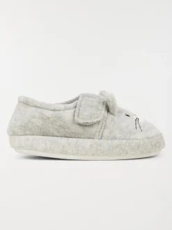 Chausson lapin gris fille (24-30)