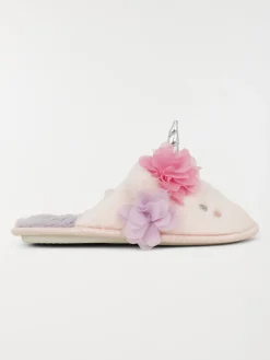 Chausson licorne rose fille (31-35)