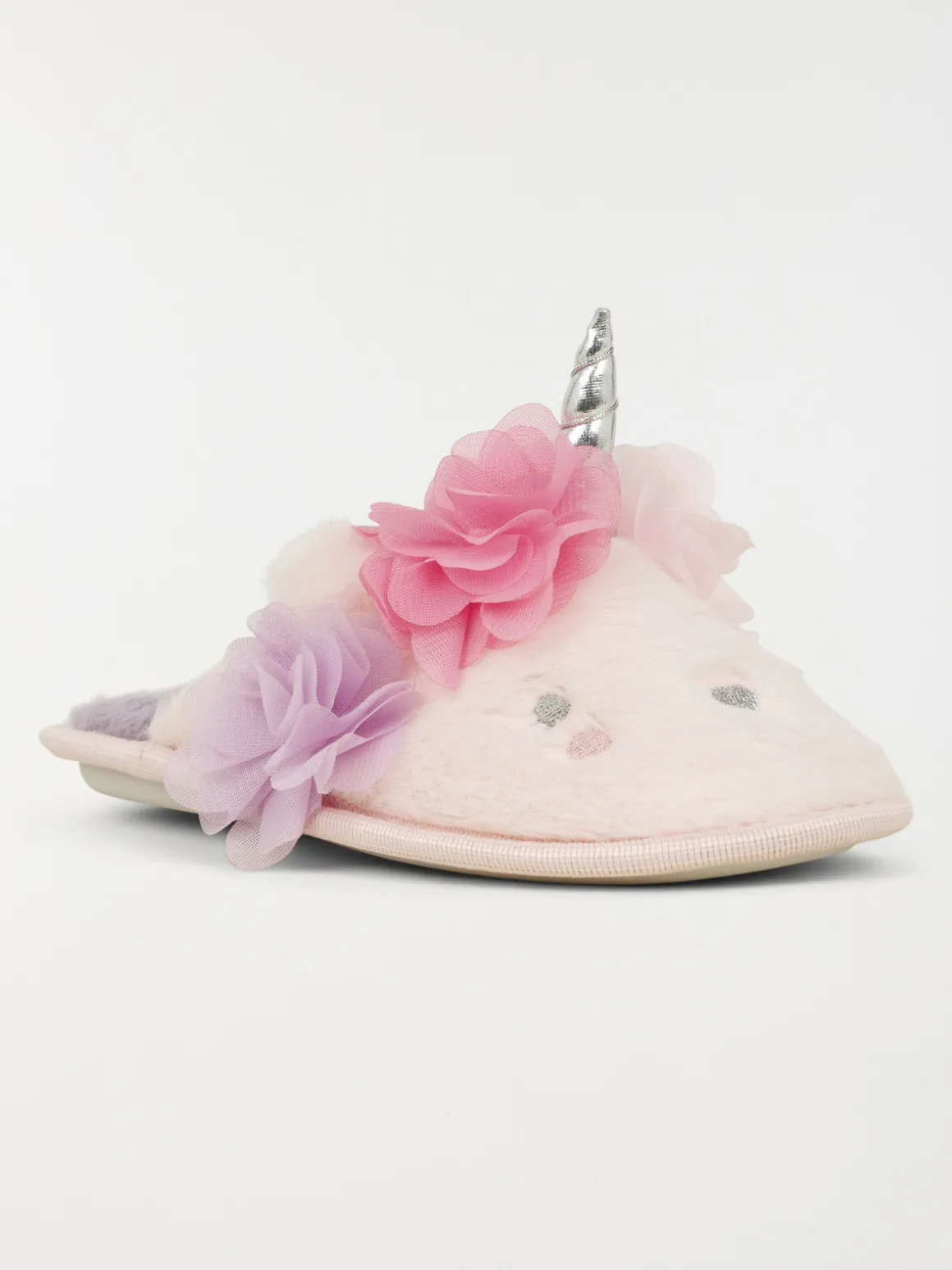 Chausson licorne rose fille (31-35)