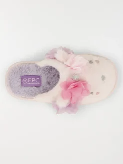 Chausson licorne rose fille (31-35)