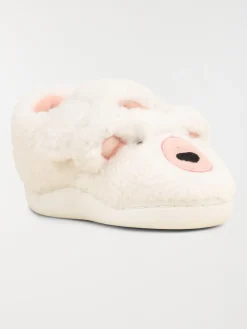 Chausson mouton beige fille (24-30)