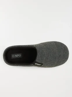 Chausson mule homme gris (41-46)