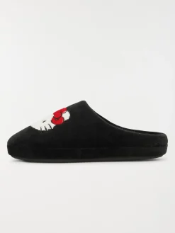 Chausson noir Hello Kitty femme (36-41)
